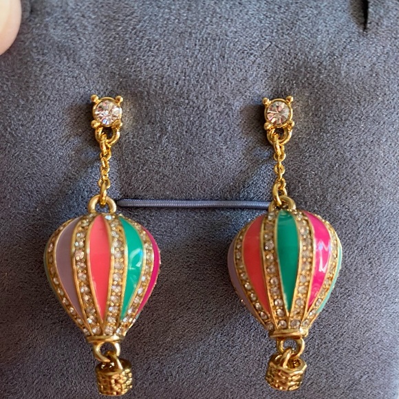 Kate Spade hot air balloon earrings, never worn